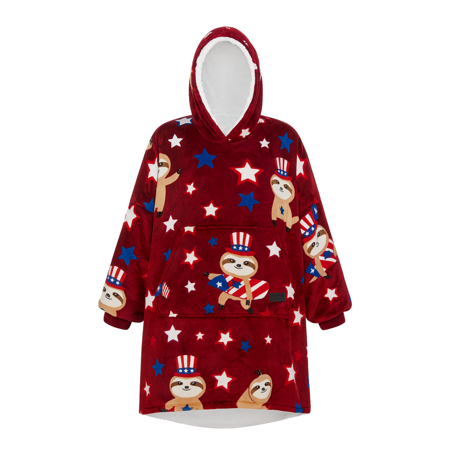 Snuggl™ Heated Blanket Hoodie — Oversized Sherpa Warmth with Rechargeable Battery