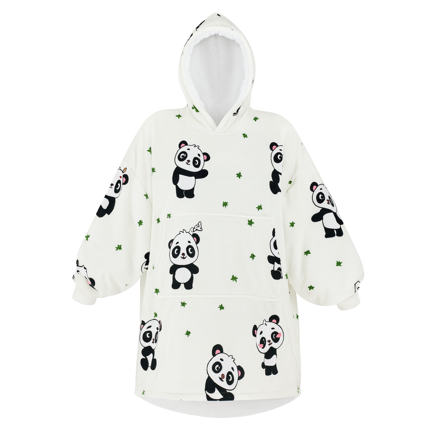 Snuggl™ Heated Blanket Hoodie — Oversized Sherpa Warmth with Rechargeable Battery