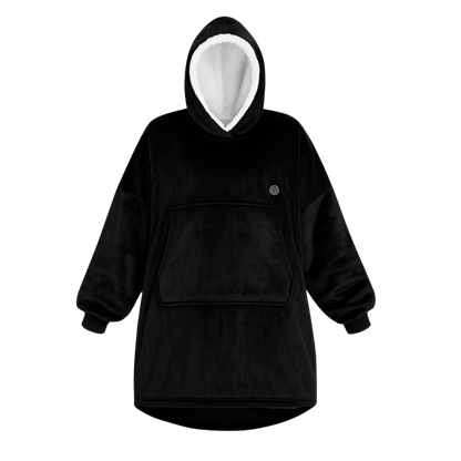 Snuggl™ Heated Blanket Hoodie — Oversized Sherpa Warmth with Rechargeable Battery